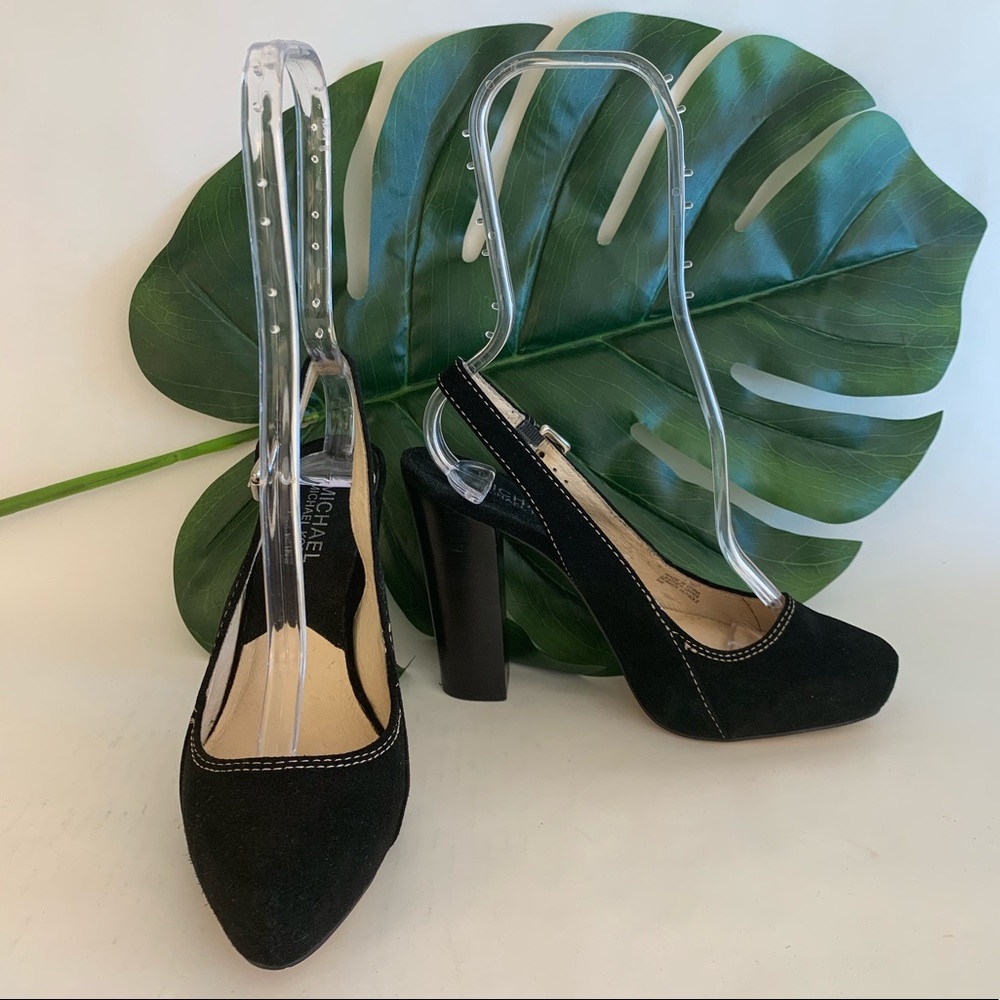 Michael Kors black platform shoes. Size 6M